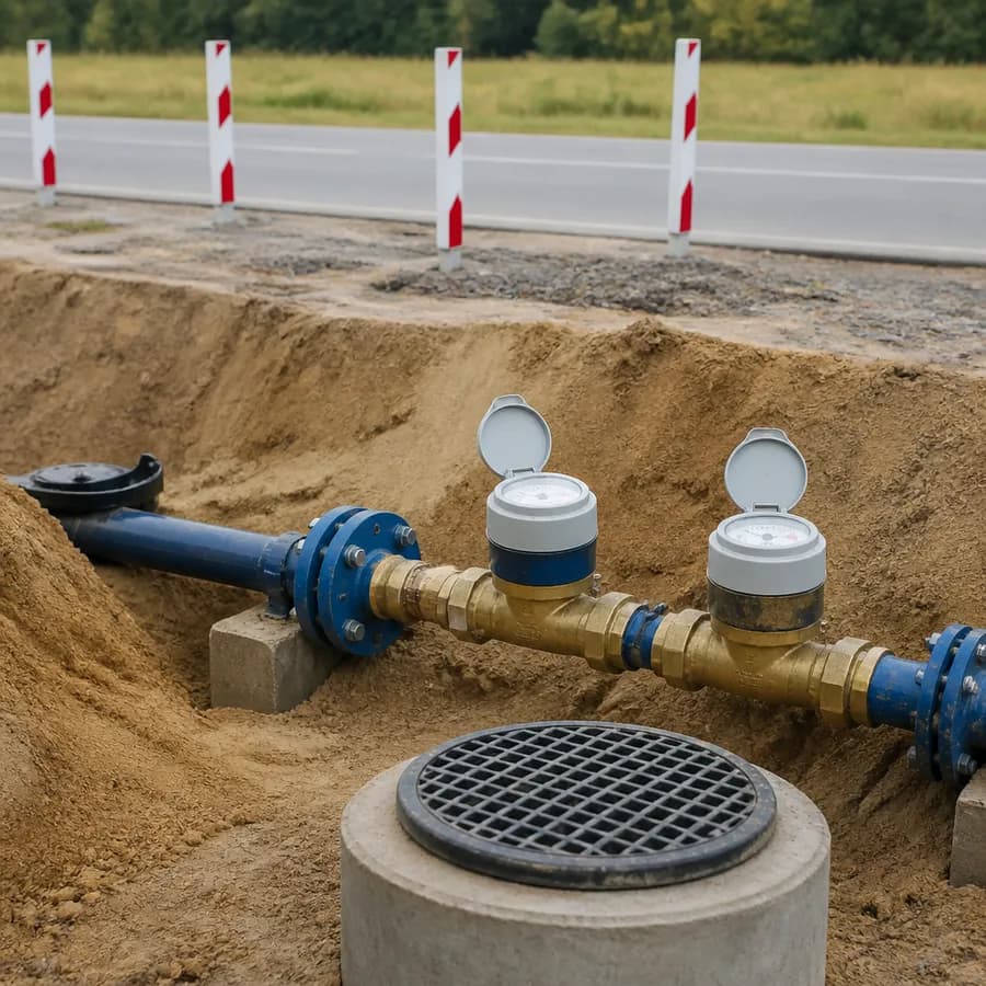Prace wodociągowe w gminie Skórzec. Nowe liczniki dla Żelkowa II